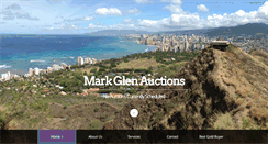 Desktop Screenshot of markglenauctions.com